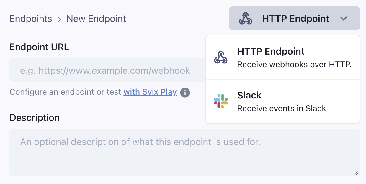 Adding an Endpoint using a Connector